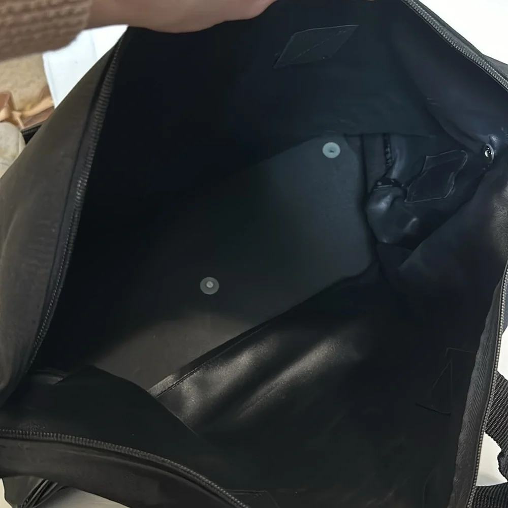 Calvin Klein black Travel Duffle Gym Carry On Bag No Pockets